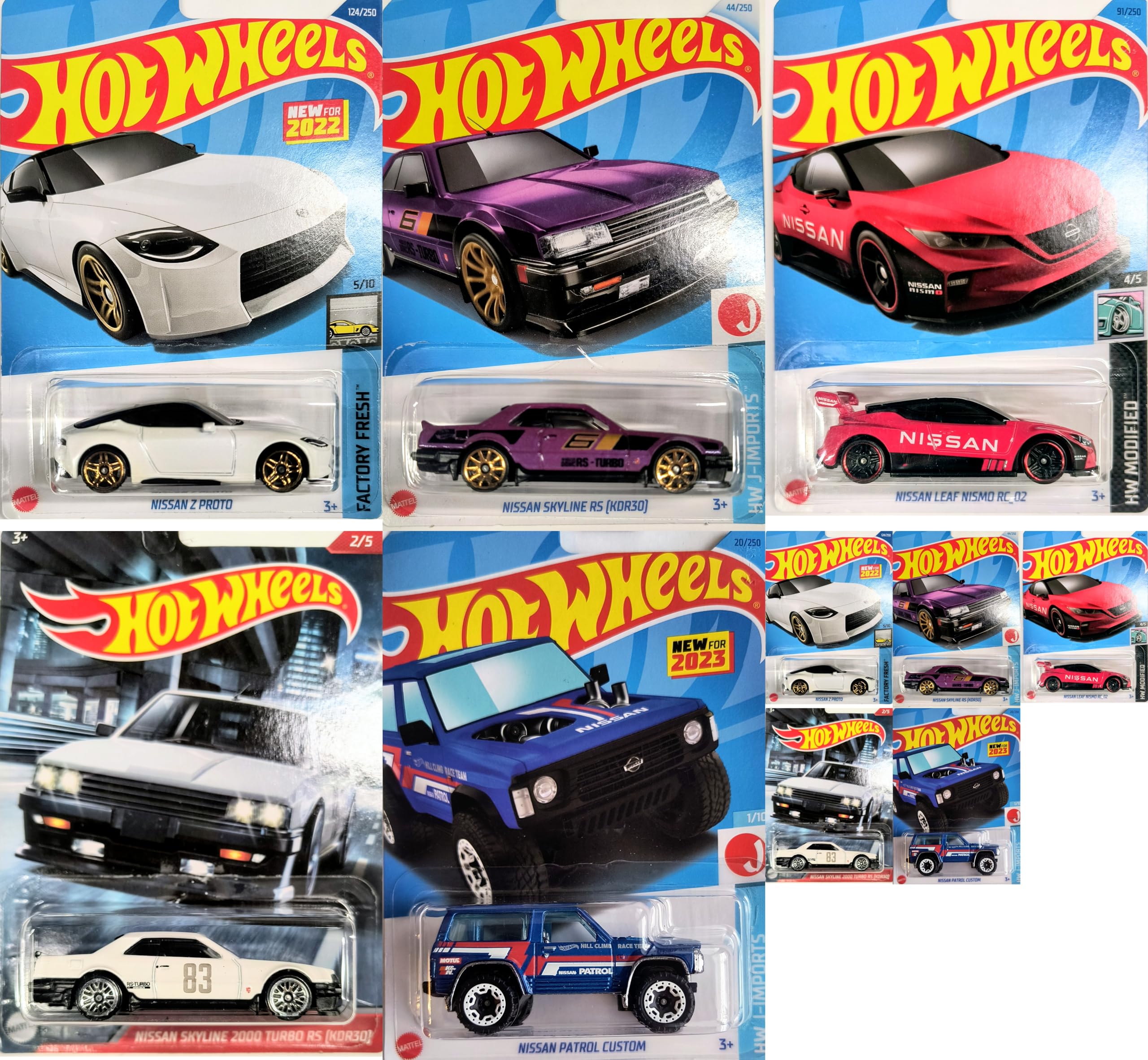 Hot Wheels ミニカーセット 未使用多数 Amazon | Hot Wheels 日産5台セット | ミニカー・ダイキャスト